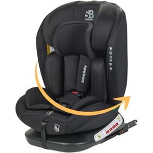nania Safety Baby Xenon Isofix - Seggiolino auto girevole a 360°, misura 40-150 cm, adatto dalla nascita fino a circa 12 anni, gruppo 0-1-2-3, fissaggi Isofix e protezioni laterali
