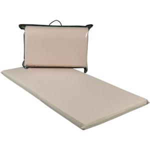 GHIOCUSCINI | Materasso Pieghevole per Culla CAMPEGGIO, Materasso Bambino 100% Cotone, Fantasia POIS NOCCIOLA, Sfoderabile e Lavabile, 60 x 120 cm, Alto 4.5 cm, Made in Italy