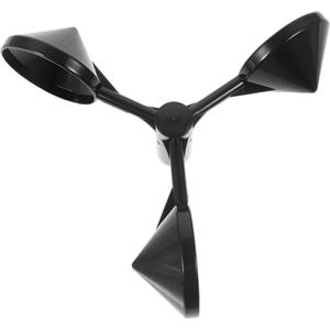 ibasenice Sensore Anemometro Tazze in ABS per Monitoraggio Vento Professionale Custodia Resistente e Leggera per Stazioni e Osservazione