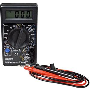 AB Tools Multimetro digitale tester della batteria AC e DC tensione Tester di corrente Display LCD