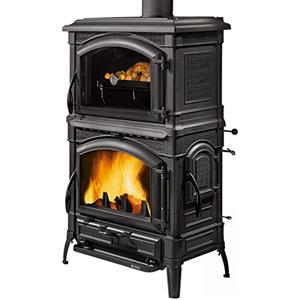 LA NORDICA Stufa a Legna Isotta Forno Potenza Termica 11.5 kW 330 m3 Riscaldabili Colore Antracite