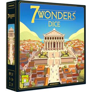 Asmodee - 7 Wonders Dice Gioco da tavolo roll & write - Gioco strategico e veloce per 2-7 giocatori dai 10 anni in su - 25 min - Versione italiana