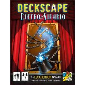 dV Giochi Deckscape. Dietro il sipario. Carte Martino Chiacchiera;Silvano Sorrentino