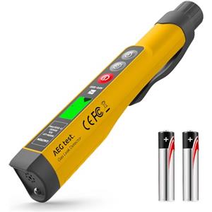 AEGTEST AEG-1223 Rilevatore di Fughe di Gas con Allarme Visivo e Sonoro, Luce Integrata, Risposta in 0,5s, Rilevatore di Gas Naturale per Perdite di Metano, Propano per Casa
