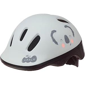 Polisport 8740200064 Bebè Koala XXS (44-48 cm) - Grigio | Casco bici unisex con 6 prese d'aria, leggero, regolabile e sicuro per bambini