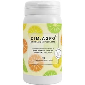 ALOHALABS DimAgro - Integratore Dimagrante Naturale Brucia Grassi - Stimola il Metabolismo e Favorisce la Perdita di Peso - 60 Compresse Masticabili - AlohaLabs