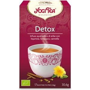 Yogi Tea Detox Bio Infuso Ayurvedico Di Erbe, 17 Filtri