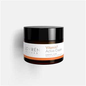 Lovren Superb Vitamin Active Cream 50ml - Crema Viso Antiossidante con Vitamine A, C, E, B3 e B5