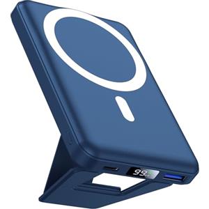 AOGUERBE Power Bank per iphone, 10000mAh per Magsafe Powerbank Magnetico Caricabatterie Portatile Wireless PD 22.5W Ricarica Rapida Batteria Esterna per iPhone 17/15/14/13/12/Mini/Pro/Pro Max