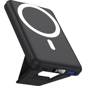 AOGUERBE Power Bank per iphone, 10000mAh per Magsafe Powerbank Magnetico Caricabatterie Portatile Wireless PD 22.5W Ricarica Rapida Batteria Esterna per iPhone 17/15/14/13/12/Mini/Pro/Pro Max