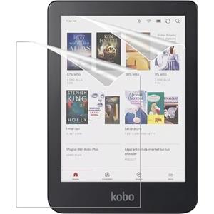 MoKo 2 Pezzi Pellicole Anti-Riflesso per 6 Pollici Kobo Clara Colour & Clara BW 2024/2025, Pellicola Protettiva in PET Anti Graffio per Kobo Clara 2E 6 2022, Compatibile Custodia