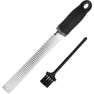 Meritaipolw Grattugia Formaggio Manuale, Grattugia Zester, Lemon Zester, Adatta per Formaggi A Pasta Dura, Agrumi, Aglio, Peperoncino, Cannella E Noce Moscata (Piccolo)