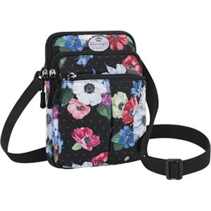 HUA ANGEL Marsupio Per Uomini E Donne Con Grande Capacità Borsa Porta Cellulare A Spalla Con Tracolla Regolabile Per All'Aperto, Viaggi, Corsa, Escursionismo, Ciclismo, camminare, Pesca