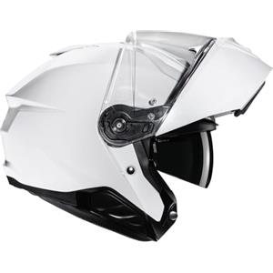 HJC, Casco Moto Modulare i91 SOLID Pearl White, XL
