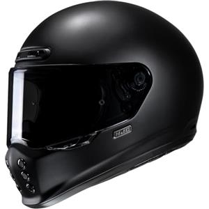 HJC, Casco Moto Integrale V10 SOLID Semi Flat Black, XXL
