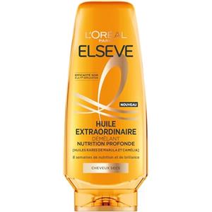 L'Oreal Paris L'Oréal Paris - Balsamo Nutrizione Profonda per Capelli Secchi - Nutre & Districa - 8 Settimane di Nutrizione & Brillanza - Oli Rari di Marula & Camelia - Elseve Olio Straordinario