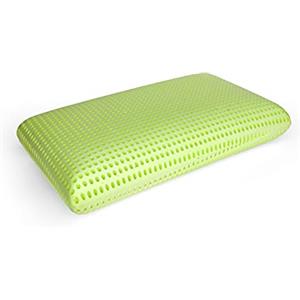 Dmora Talamo Italia - Talamo Italia Cuscino per Letto, 100% Made in Italy, Guanciale sfoderabile a saponetta in Memory Foam, Anallergico e Traspirante, 70x40xh16 cm