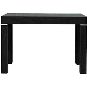 KONTE.DESIGN Consolle allungabile SORRENTO in legno marrone wengè, 90 x 50 x 75 cm