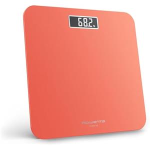 Rowenta Premiss 2.0, Bilancia da Bagno con Display LCD Facile da Leggere, Capacità 160Kg, Design Moderno e Funzioni Intelligenti, Auto Accensione e Spegnimento Automatico, Colore Scenario, BS1803V0