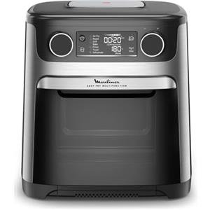 Moulinex Easy Fry Multifunction, Friggitrice ad Aria Versatile 15L/1.5kg per 6 Persone, 1800W, Tecnologia Extra-Crisp, 10 Programmi di Cottura, Esperienza Personalizzata con My Moulinex, AL556D