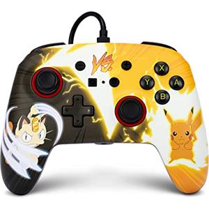 PowerA Controller cablato avanzato PowerA per Nintendo Switch - Pokémon: Pikachu vs. Meowth