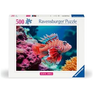 Ravensburger - Puzzle 500 Pezzi Pesce Scorpione | Puzzle Per Adulti 500 Pezzi | Puzzle Adulti Per Bambini Dai 14 Anni In Su | Regalo Compleanno Per Bambini Dai 14 Anni In Su | Misure 49x36cm