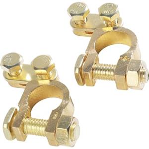 Flaconi 1 Paio Morsetti Batteria Auto,Terminali Morsetti Di Batteria,24V Morsetti Rapidi Batteria Connettore,Adatto a Tutte le Auto Standardizzate,Motociclette,Piccoli Camion,Attrezzature Agricole