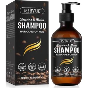 IWKDIJ Shampoo per la crescita dei capelli alla caffeina, con biotina, rosmarino, stimola la crescita dei capelli, aiuta a fermare la caduta dei capelli, fa crescere rapidamente i capelli, trattamento della