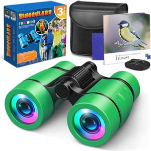 Dromlag Binocolo Bambini 3-12 Anni, Regalo Natale, Giochi Giardino