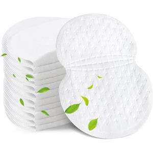 Sikweny 100 Pezzi Assorbenti Ascellari Design Sottile e Leggero Assorbi Sudore per Ascelle Adesivo Forte Armpit Sweat Pads Leggero e Traspirante per Ufficio Sport Occasioni Speciali Uso Quotidiano
