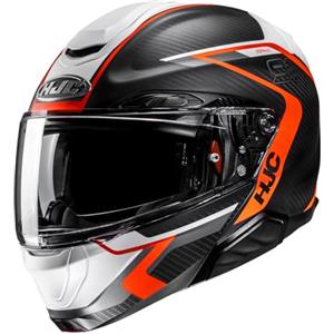 HJC RPHA 91 Carbon Lagos MC6HSF, Casco Moto Modulare Unisex, XL