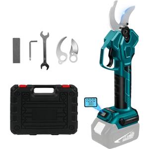 JinsenTGG Forbici Potatura Elettriche Compatibile con Makita, 18V Cesoie da Potatura Professionali Senza Cavo, Diametro di Taglio 45mm (Senza batteria e caricabatterie)