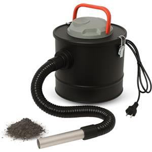 Paluplus Aspiracenere con Funzione Soffiante, Aspiratore con Filtro HEPA, Tubo da 80 cm e Bocchetta in Alluminio da 23 cm, per Pulizia Camini, Stufe a Pellet e BBQ, Potenza 600W -098M -3,13 (10 Litri)