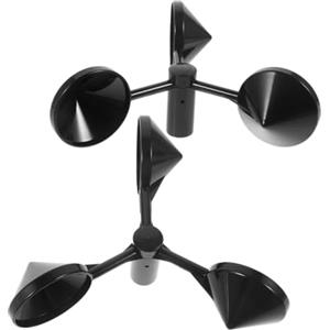 BESPORTBLE 2pezzi Anemometro per Misurazione Vento del Vento Facile Installazione e Portabilità Accessorio per Stazioni Meteorologiche e Osservazioni Ambientali