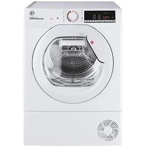 Hoover HL EH8N1DE-S - Asciugatrice 8 Kg, con Pompa di Calore, Libera Installazione, Classe energetica E