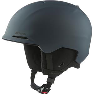 ALPINA BRIX - Casco da sci regolabile individualmente, con fodera removibile, particolarmente assorbente agli urti, ideale per adulti, midnight blue matt (55-59)