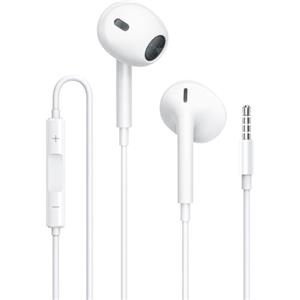 ALIANSHENG Cuffie,Cuffie con Filo,Auricolari con Filo Sport in-Ear Stereo con Microfono Cuffiette Compatibile con iPhone/Apple/iPad/Xiaomi/Huawei/Samsung/MP3/MP4/Androide Plug and Play