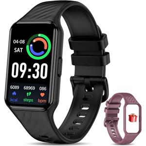 IOWODO Smartwatch Uomo Donna, 1.47" Orologio Intelligente Chiamate Bluetooth Fitness, 24H Smart Watch Monitor del SpO2/ Sonno, 100 modalità Sportive, IP68 Fitness Tracker per Android iOS