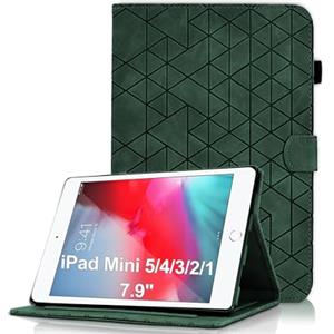 Oduio Custodia per iPad Mini 7.9 Pollici, iPad Mini 5/4/3/2/1 Multi-angli Cover con Funzione di Supporto Pelle PU Flip Tablet Case, Auto Sveglia/Sonno per iPad 7.9 Pollici - Verde