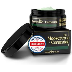 Kapua Naturals Crema BIO Antirughe al Muschio 100ml - con MossCellTec™, Ceramidi & Acido Ialuronico - +Burro di Karité +Vitamina E - Vegana - Cura Naturale Anti-Age