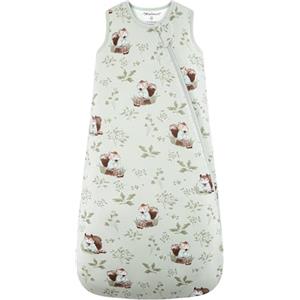 Mosebears Sacco nanna invernale per bambini 2,5 tog,Sacco Nanna Neonato in fibra di bambù, morbidissimo e caldo(0-6 mesi)