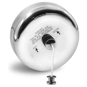 OlBuWa Stendibiancheria retrattile per doccia bagno per bucato