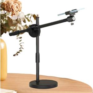 Generic Ring Light Overhead - Selfie Ring Light con supporto e supporto per telefono - Supporto per telecamera aerea Stand per l'istruzione, produzione video