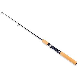 LIYJTK Mini Canna da Pesca Retrattile in Fibra di Vetro, Canna da Pesca Piccola, Mulinello da Pesca sul Ghiaccio, Canna da Pesca Invernale sul Ghiaccio