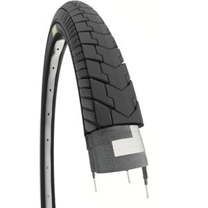 ECOVELO COPERTONE 26 X 1.75 (47-559) SLICK PNEUMATICO NERO PER CITY BIKE UOMO BICI BICICLETTA ADULTO