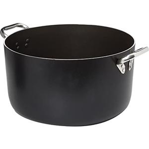 Baldassare Agnelli Casseruola Alta Antiaderente in Alluminio 3mm con 2 Maniglie - Ø36 cm
