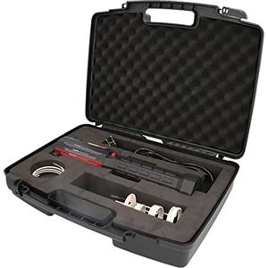 KS Tools 500.8480 Kit Pistola termica ad induzione con accessori, 6 pz