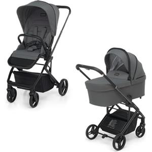 Foppapedretti Tictoc Duo passeggino+navicella, Stone
