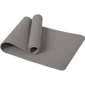 Good Nite Tappetino da Ginnastica da Yoga Tappetino Antiscivolo per Allenamento Sport Pilates con Tracolla 183 x 61 x 0,6 cm (Grigio)