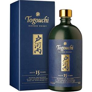 Togouchi 15 Years Old Japanese Blended Whisky 43,8% Vol. 0,7l in Giftbox